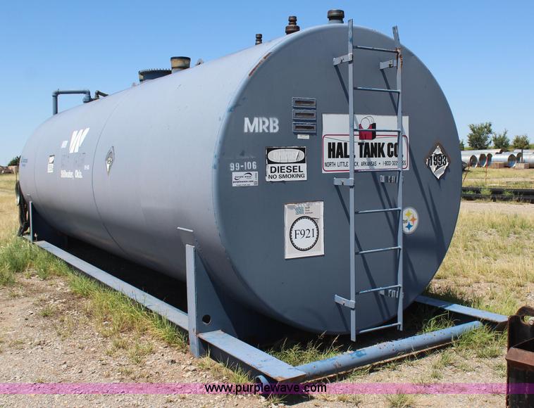 image for item J4442 Hail Tank Co. double wall fuel tank
