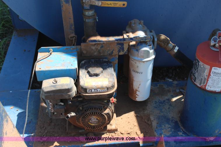 image for item J4442 Hail Tank Co. double wall fuel tank