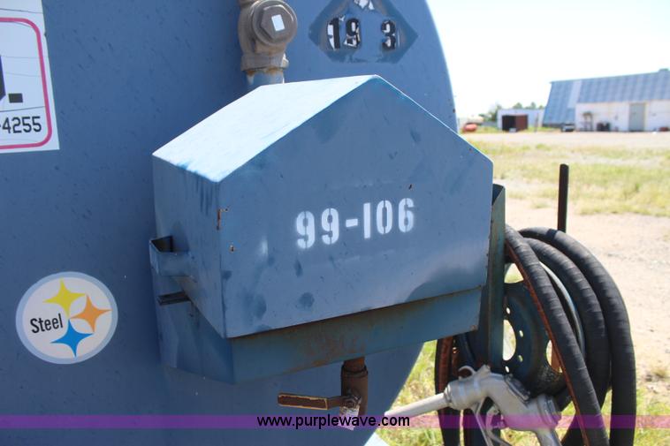 image for item J4442 Hail Tank Co. double wall fuel tank