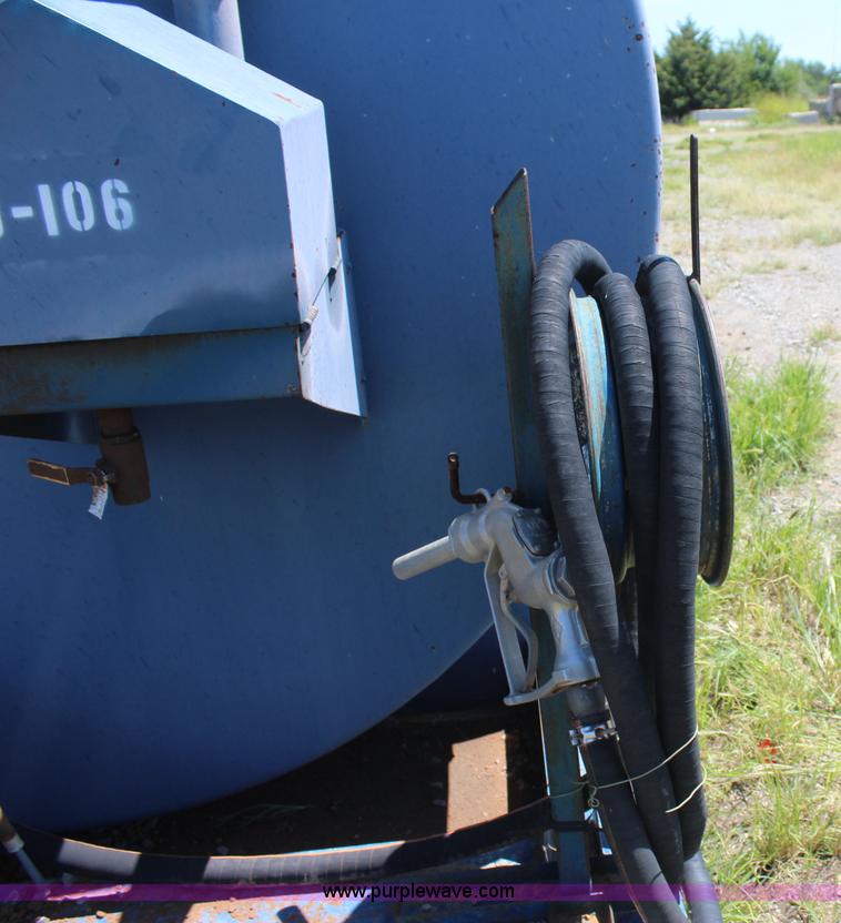 image for item J4442 Hail Tank Co. double wall fuel tank