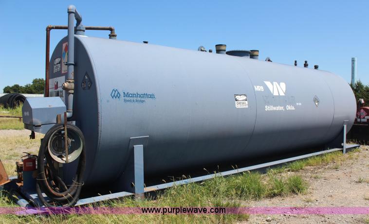 image for item J4442 Hail Tank Co. double wall fuel tank
