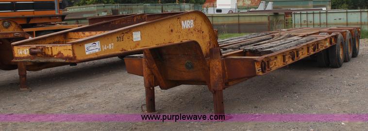 image for item J4449 1967 Hyster equipment trailer