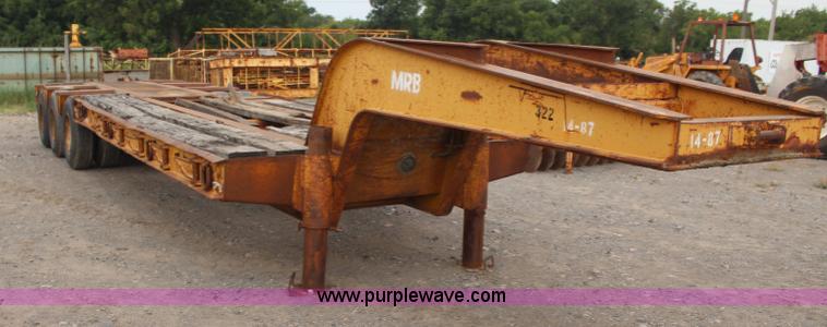 image for item J4449 1967 Hyster equipment trailer