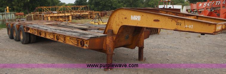 image for item J4449 1967 Hyster equipment trailer