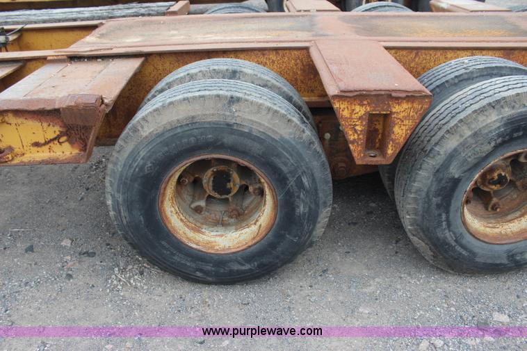 image for item J4449 1967 Hyster equipment trailer