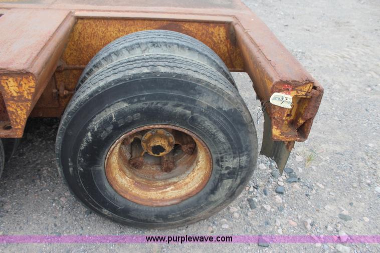 image for item J4449 1967 Hyster equipment trailer