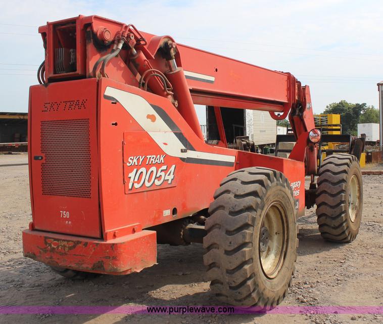 image for item J4454 2002 Sky Trak 10054 telehandler