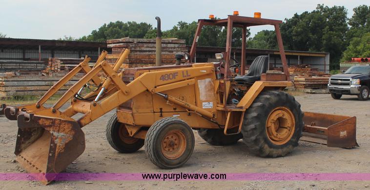 image for item J4456 1993 Case 480F LL landscape loader