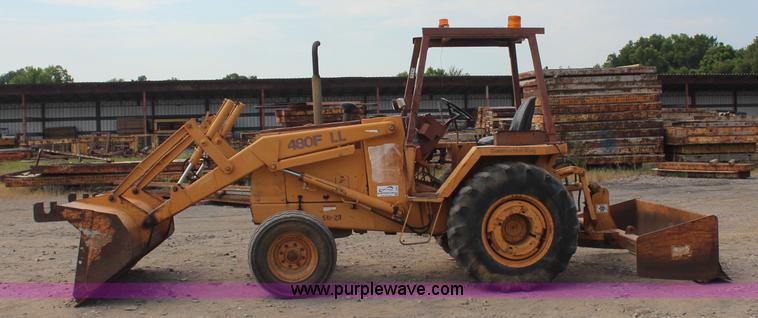 image for item J4456 1993 Case 480F LL landscape loader