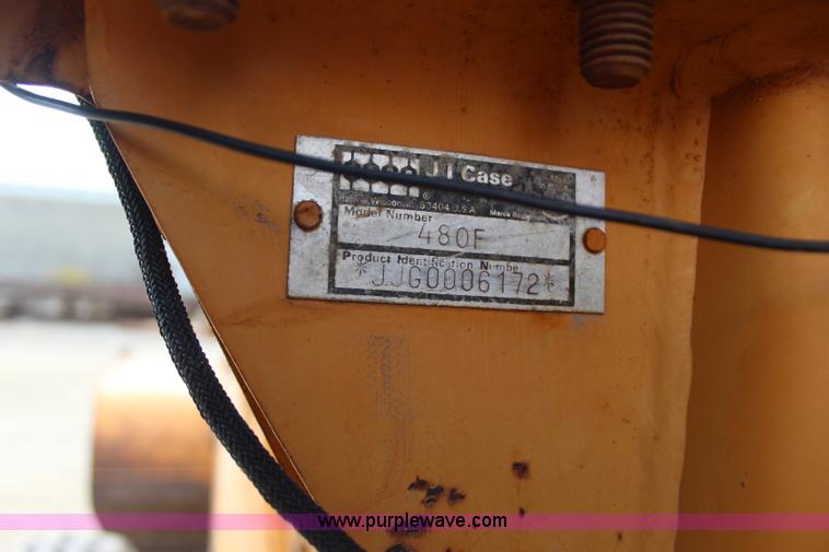 image for item J4456 1993 Case 480F LL landscape loader