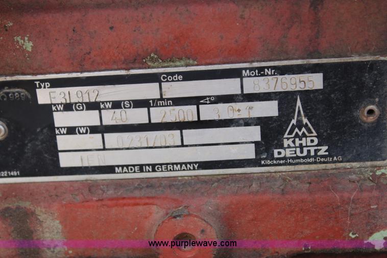 image for item J4465 1994 Ditch Witch 5110 trencher