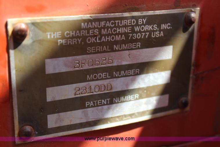 image for item J4466 1989 Ditch Witch 2310DD trencher