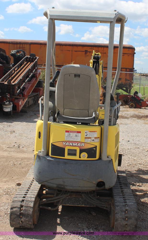 image for item J4470 2010 Yanmar VIO17 mini excavator