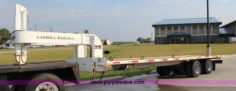 image for item J5792 1992 Landoll 300B equipment trailer