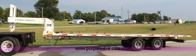 image for item J5792 1992 Landoll 300B equipment trailer