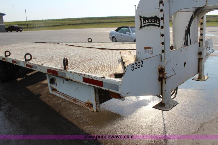 image for item J5792 1992 Landoll 300B equipment trailer