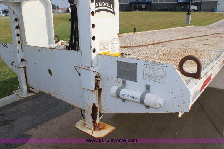 image for item J5792 1992 Landoll 300B equipment trailer