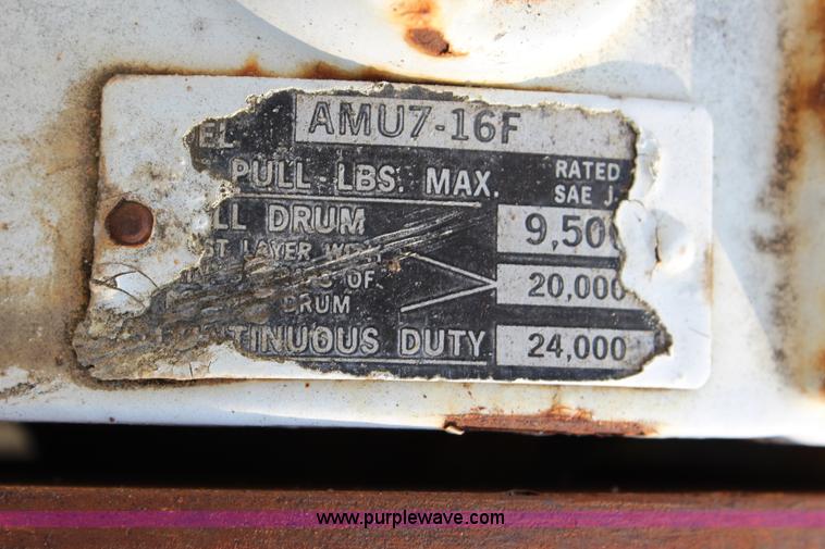 image for item J5792 1992 Landoll 300B equipment trailer