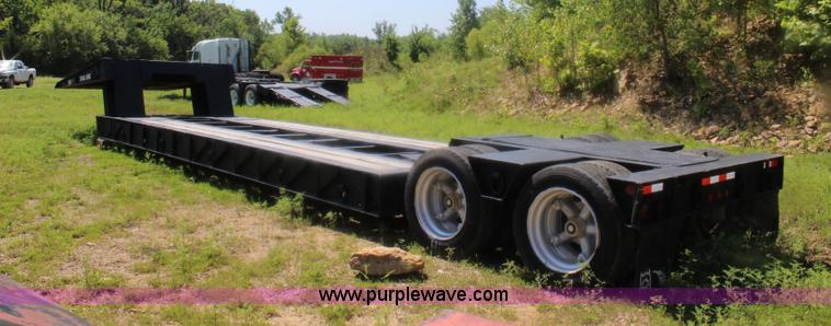 image for item J5827 1988 Trail King equipment trailer