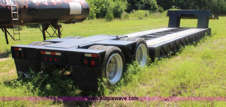 image for item J5827 1988 Trail King equipment trailer