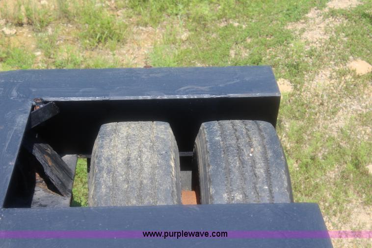 image for item J5827 1988 Trail King equipment trailer