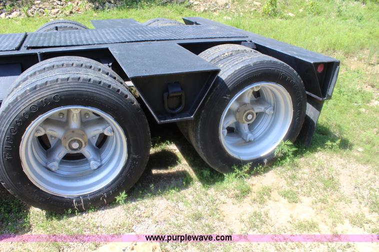 image for item J5827 1988 Trail King equipment trailer