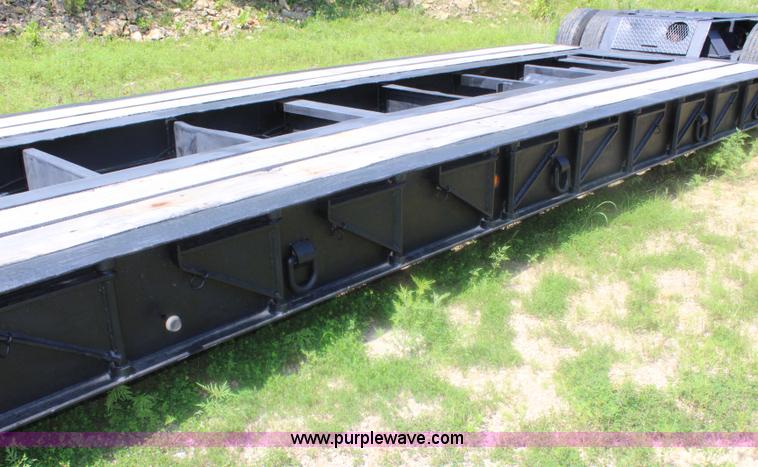 image for item J5827 1988 Trail King equipment trailer