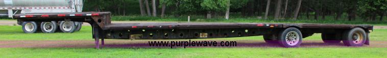 image for item J5982 2001 Transcraft equipment trailer