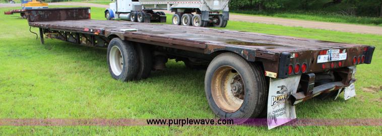 image for item J5982 2001 Transcraft equipment trailer