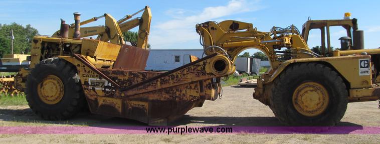 image for item K6259 1970 Caterpillar 627 conventional scraper