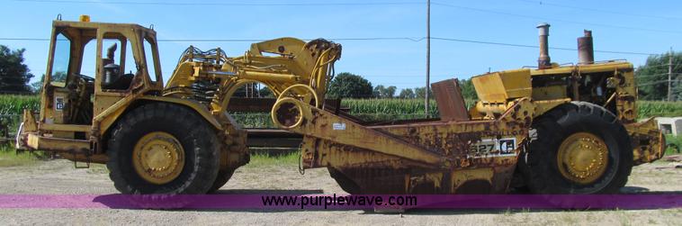 image for item K6259 1970 Caterpillar 627 conventional scraper