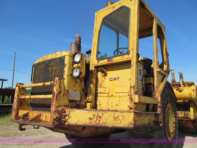 image for item K6259 1970 Caterpillar 627 conventional scraper