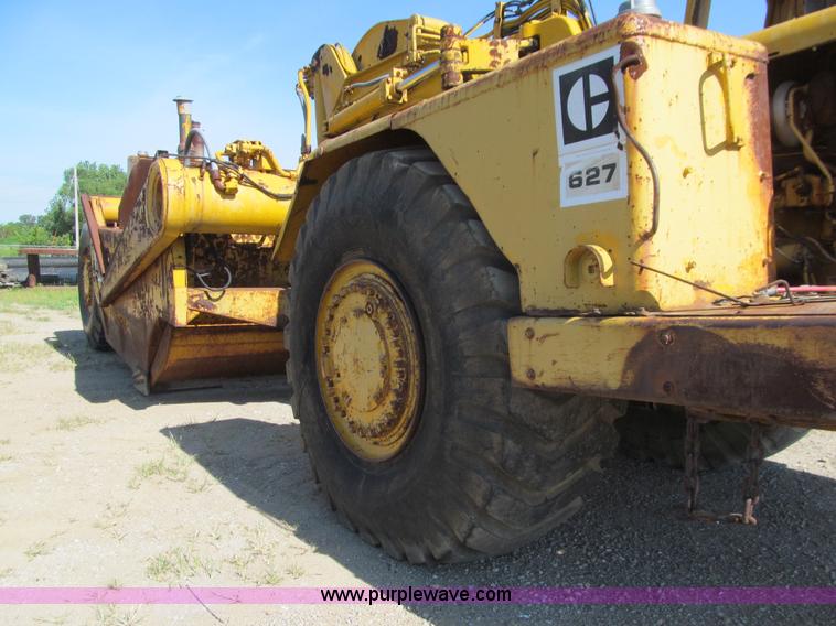 image for item K6259 1970 Caterpillar 627 conventional scraper