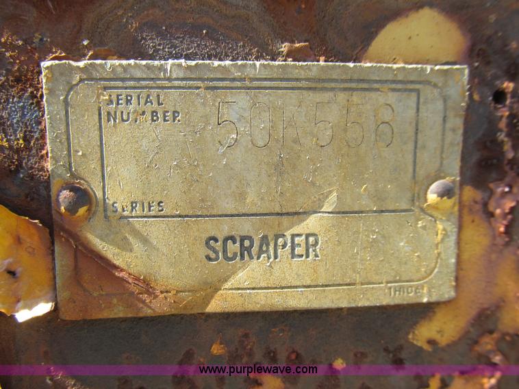 image for item K6259 1970 Caterpillar 627 conventional scraper