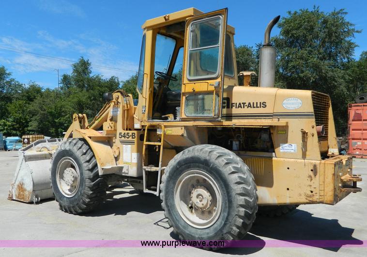 image for item K8171 Fiat-Allis 545B wheel loader