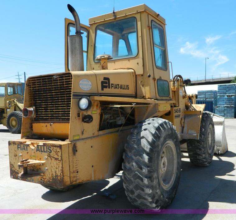 image for item K8171 Fiat-Allis 545B wheel loader