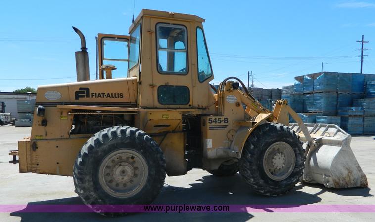 image for item K8171 Fiat-Allis 545B wheel loader