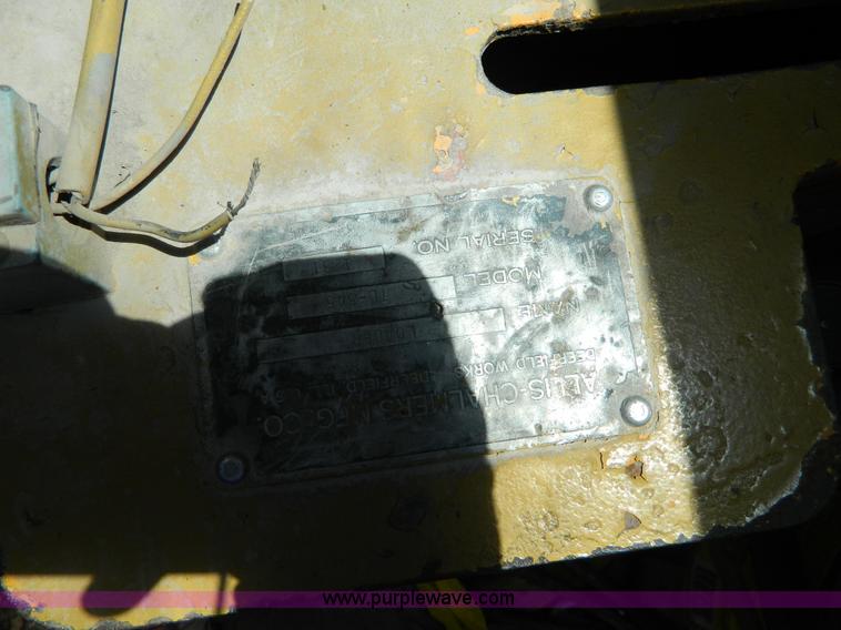 image for item K8172 1966 Allis Chalmers 545 wheel loader