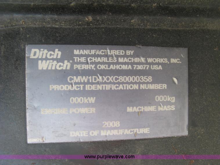 image for item K8744 2008 Ditch Witch Zahn R300 compact utility loader