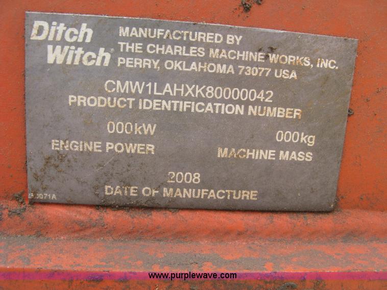 image for item K8744 2008 Ditch Witch Zahn R300 compact utility loader