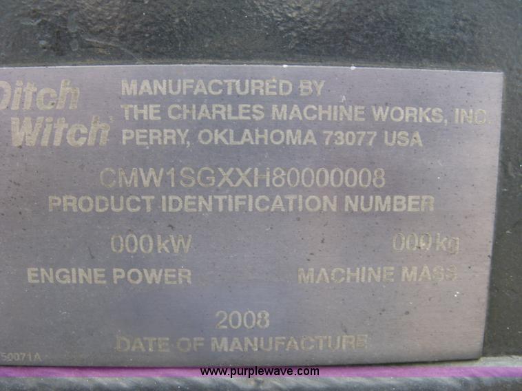 image for item K8744 2008 Ditch Witch Zahn R300 compact utility loader