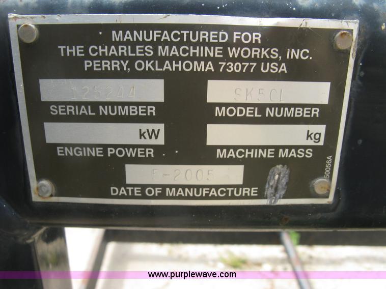 image for item K8744 2008 Ditch Witch Zahn R300 compact utility loader