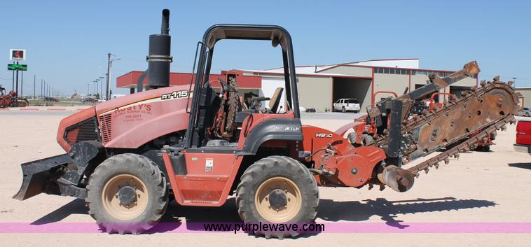 image for item L4256 2008 Ditch Witch RT115 trencher