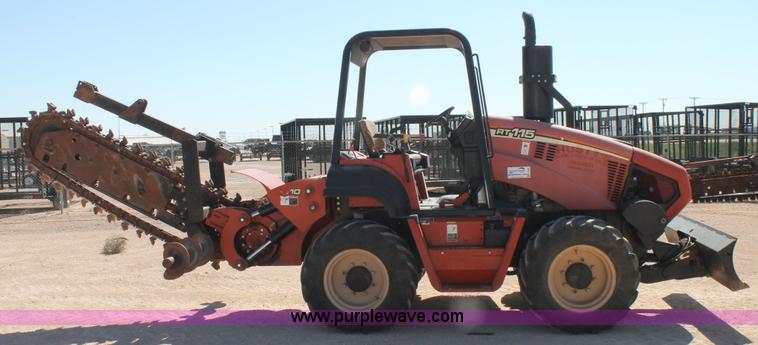 image for item L4256 2008 Ditch Witch RT115 trencher