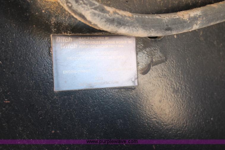 image for item L4256 2008 Ditch Witch RT115 trencher