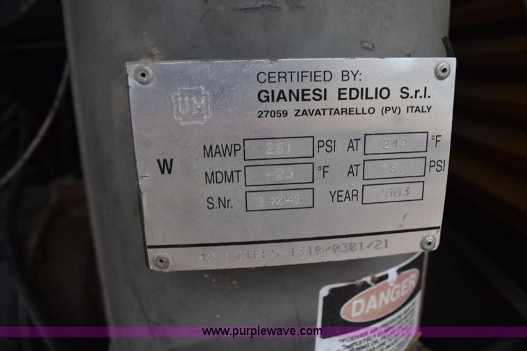 image for item L5793 2003 Atlas Copco XAS186 air compressor