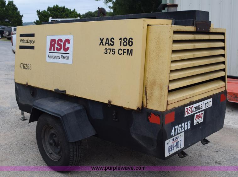 image for item L5794 2003 Atlas Copco XAS186 air compressor