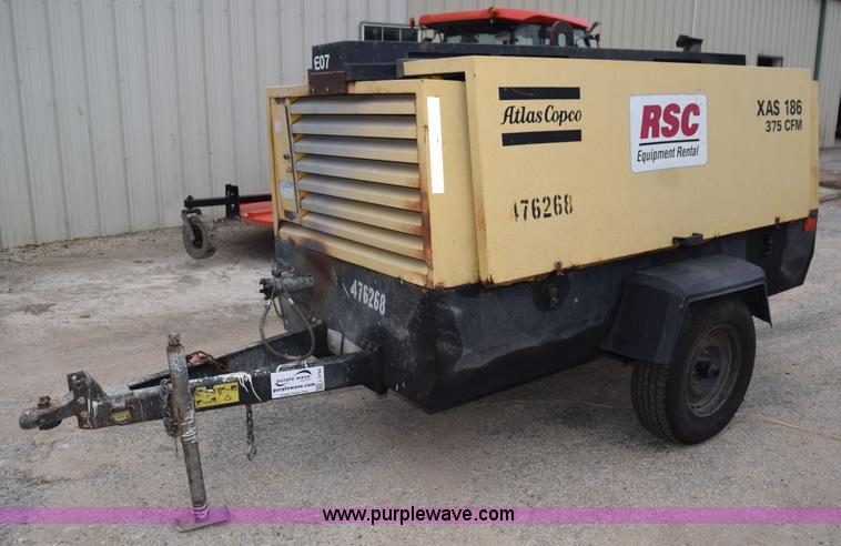image for item L5794 2003 Atlas Copco XAS186 air compressor