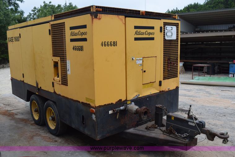 image for item L5796 2002 Atlas Copco XASE1600 air compressor