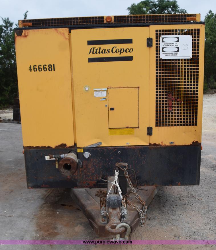 image for item L5796 2002 Atlas Copco XASE1600 air compressor